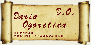 Dario Ogorelica vizit kartica